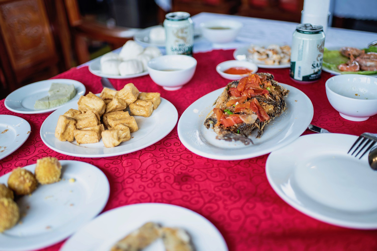 Halong Bay Cruise food