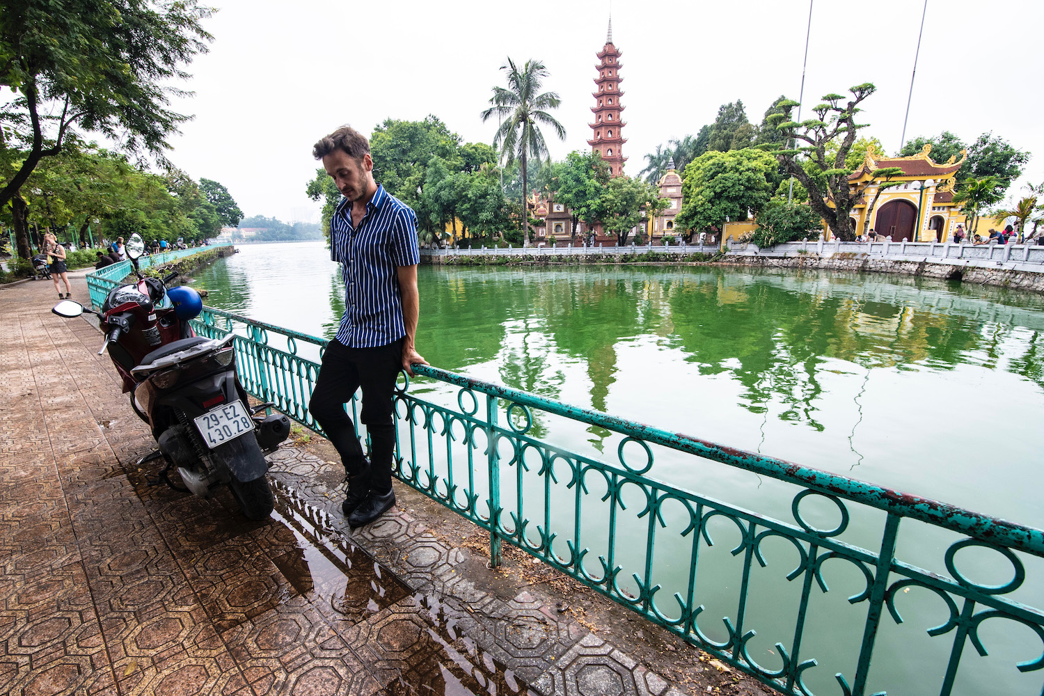 Robert Schrader in Hanoi