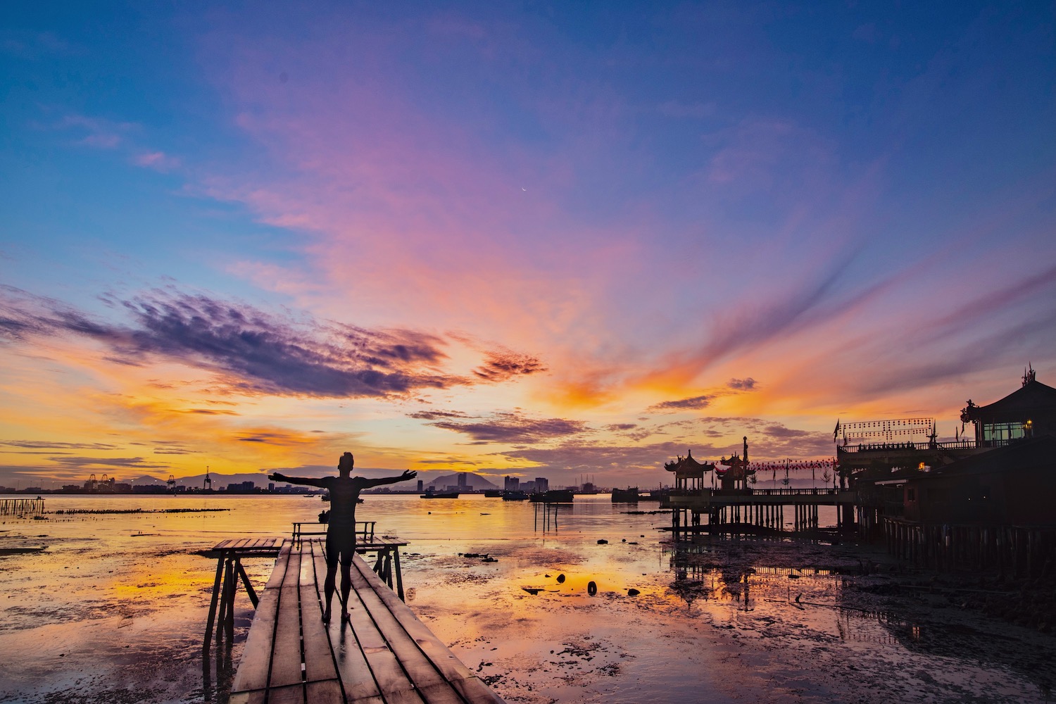 Penang Malaysia sunrise Sunrise in Penang Malaysia